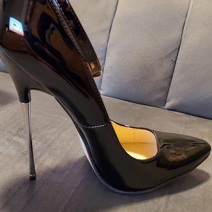 Maiernisi Black Stiletto Pumps
